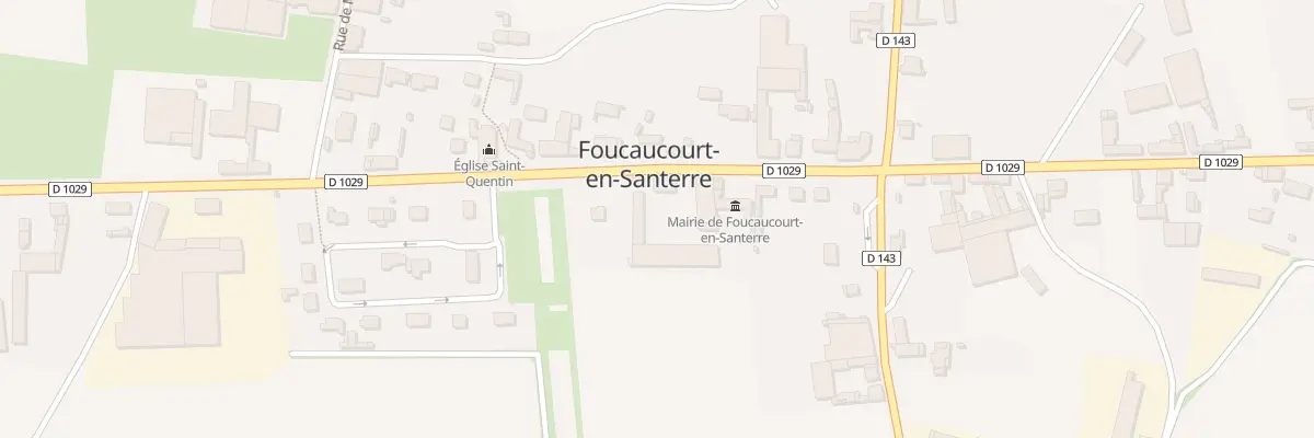 Plan du 13 Vc Brunehaut à Foucaucourt-en-Santerre