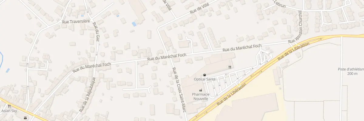 Plan du 10 Rue de la Croix Saint-Marc à Tournan-en-Brie