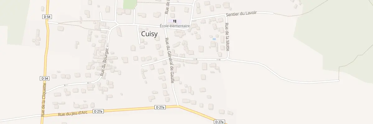 Plan du 2 Rue de Thionville à Cuisy