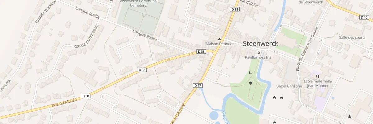 Plan du 22 Rue du Musee à Steenwerck