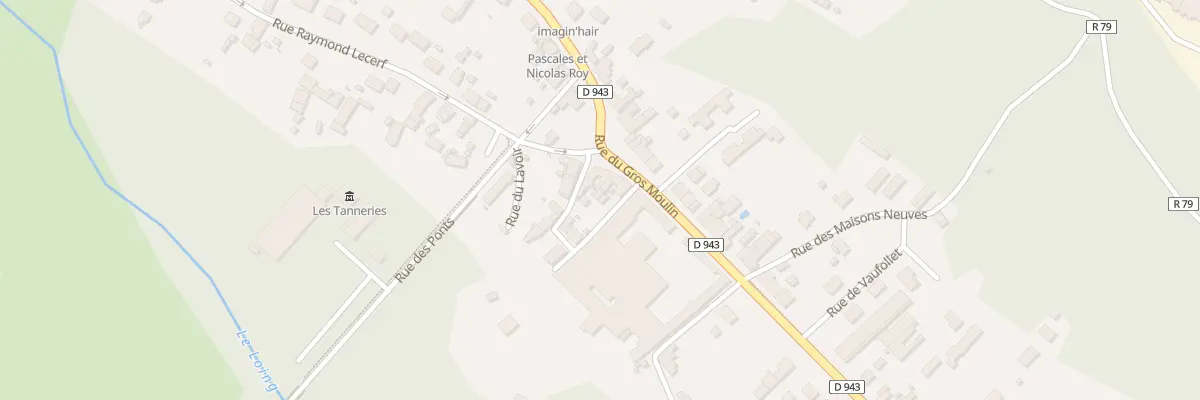 Plan du 258 Rue du Gros Moulin à Amilly