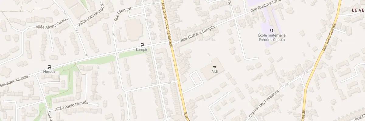 Plan du 65 Rue Germain Delebecque à Liévin