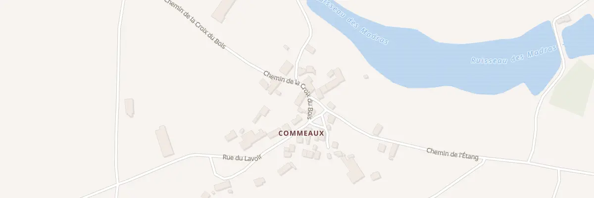 Plan du 1 Chem de la Croix du Bois Commea à Gelles