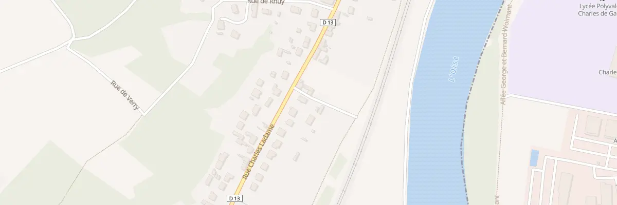 Plan du 671 Rue Charles Ladame à Jaux
