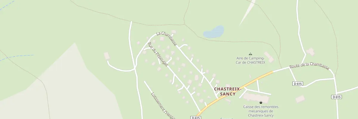 Plan du 5349 Chastreix Sancy à Chastreix