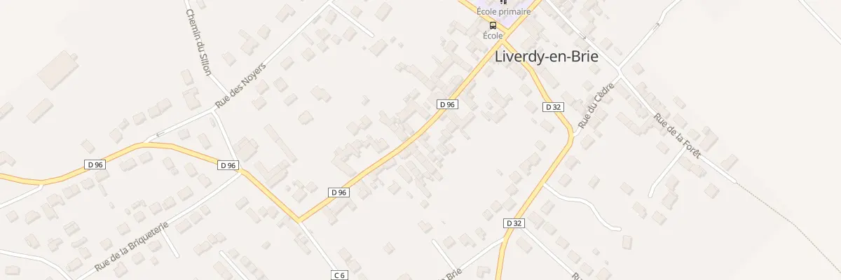 Plan du 34 Rue de Melun à Liverdy-en-Brie