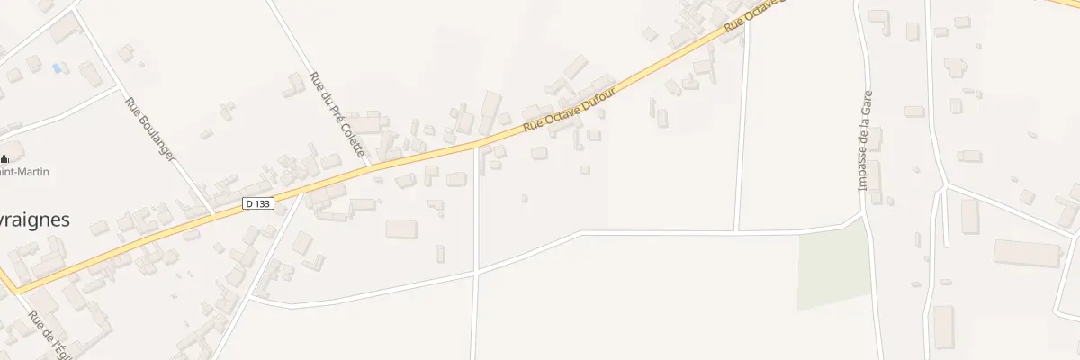 Plan du 16 Rue Octave Dufour à Beuvraignes