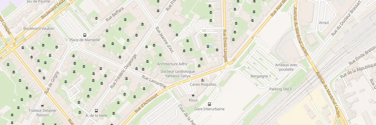 Plan du 57 Rue Jeanne d’Arc à Arras