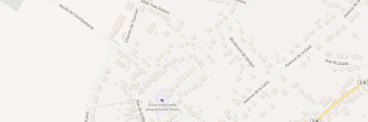 Plan du 52 Rue de la République à Ozouer-le-Voulgis