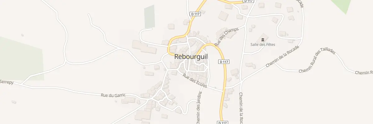 Plan du 5010 Rebourguil à Rebourguil