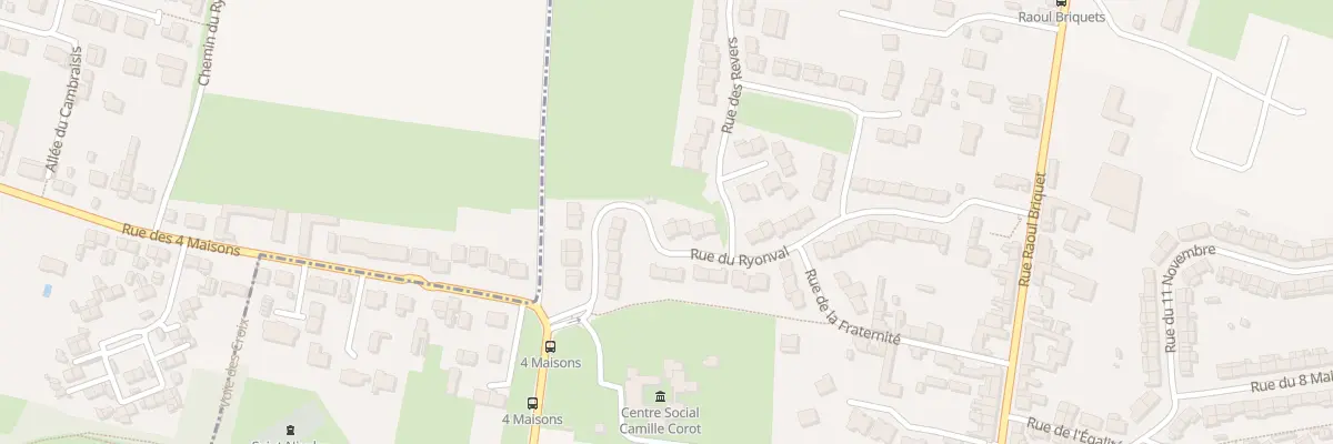 Plan du 11 Rue du Ryonval à Saint-Nicolas