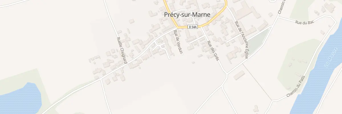 Plan du 15 Rue de Verdun à Précy-sur-Marne