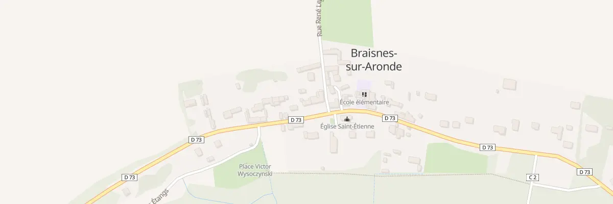 Plan du 25 Rue Principale à Braisnes-sur-Aronde