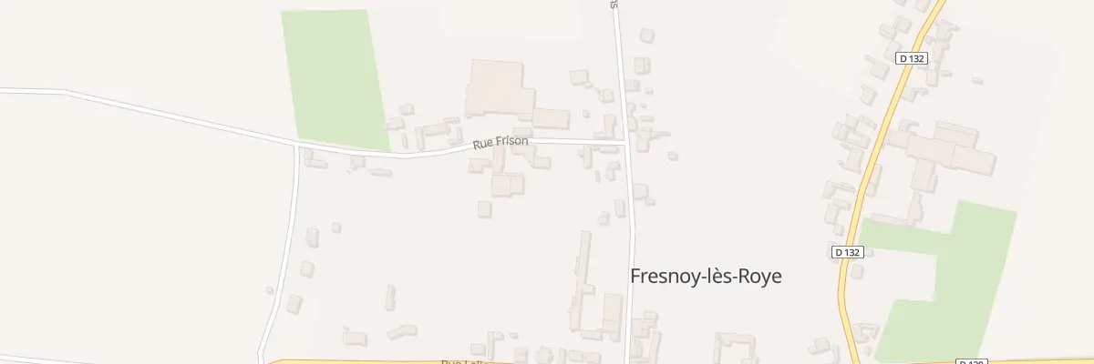 Plan du 1B Rue Frison à Fresnoy-lès-Roye
