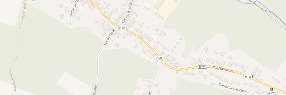 Plan du 446 Rue Jean Jaurès à Saintines