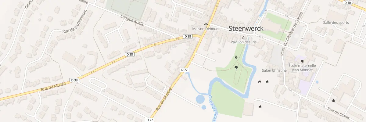 Plan du 25 Rue du Mortier à Steenwerck