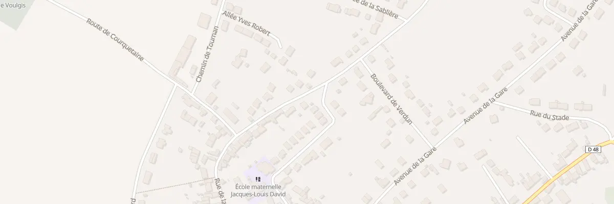 Plan du 52B Rue de la République à Ozouer-le-Voulgis
