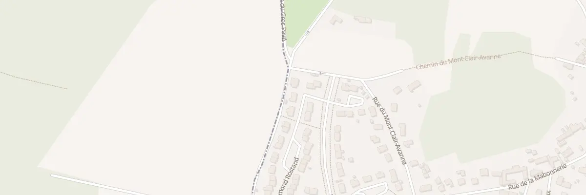 Plan du 46 Rue Edmond Rostand à Saint-Sauveur