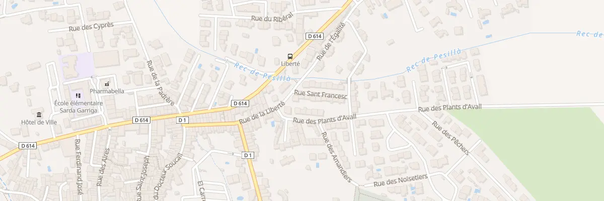 Plan du 4 Rue San Francesc à Pézilla-la-Rivière