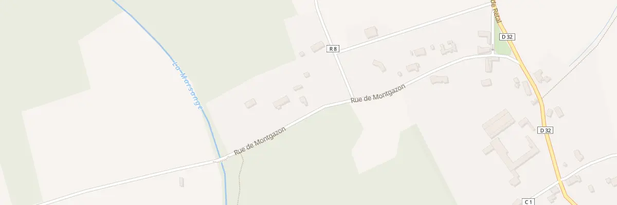 Plan du 16 Rue de Montgazon à Liverdy-en-Brie