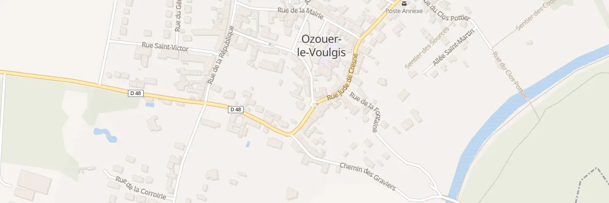 Plan du 9 Rue Jude de Crene à Ozouer-le-Voulgis