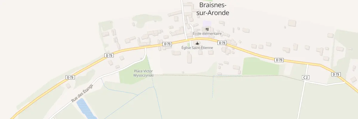 Plan du 20 Rue Principale à Braisnes-sur-Aronde