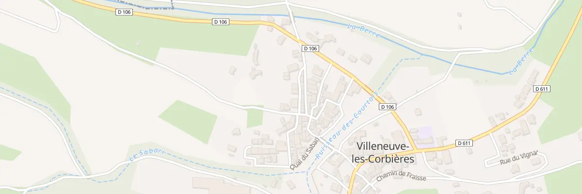 Plan du 18 Rue des Moulins à Villeneuve-les-Corbières