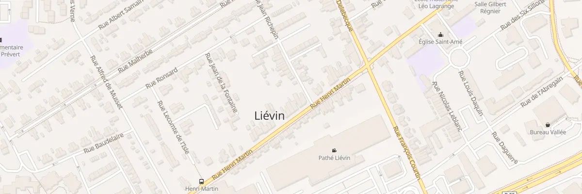 Plan du 82 Rue Henri Martin à Liévin