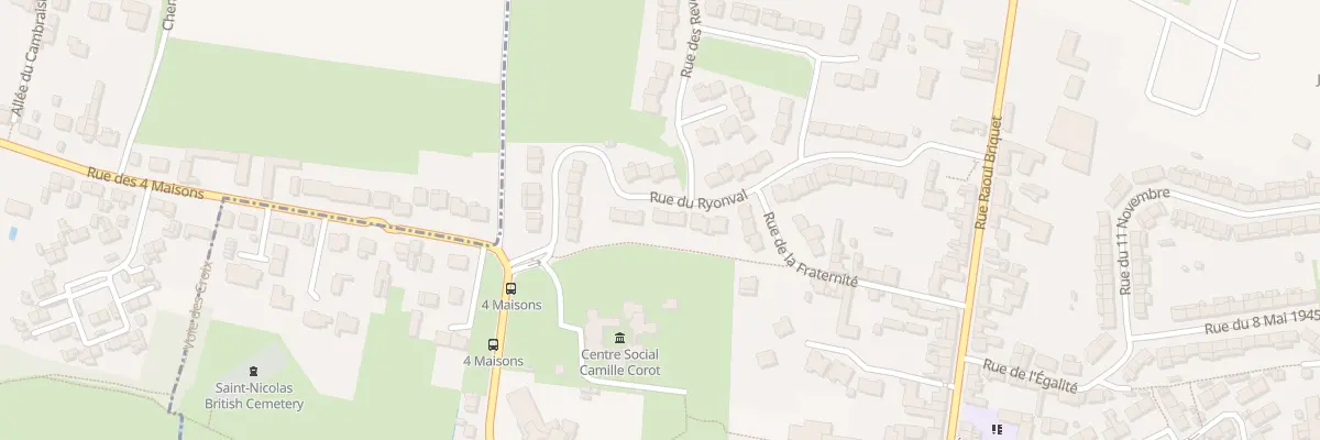 Plan du 20 Rue du Ryonval à Saint-Nicolas