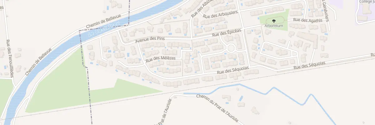 Plan du 17 Rue des Mélèzes au Soler