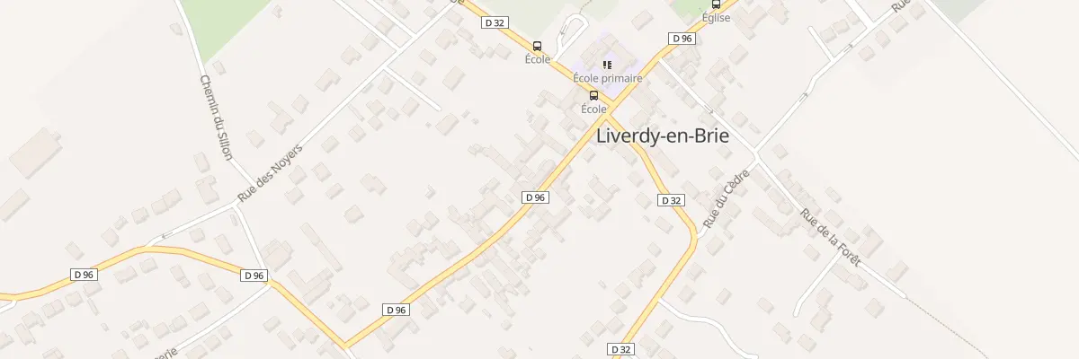 Plan du 15 Rue de Melun à Liverdy-en-Brie