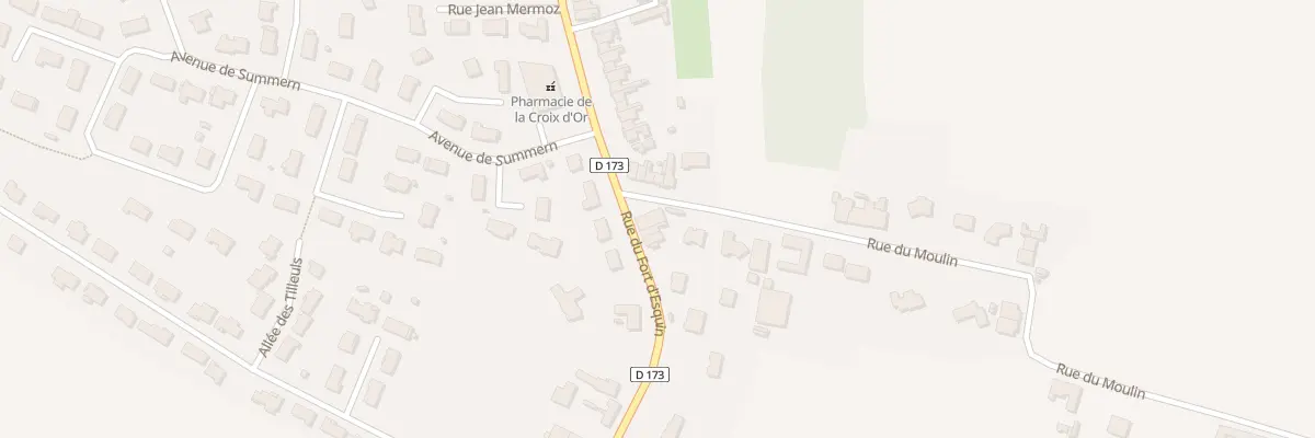 Plan du 1 Rue du Fort d’Esquin à Laventie