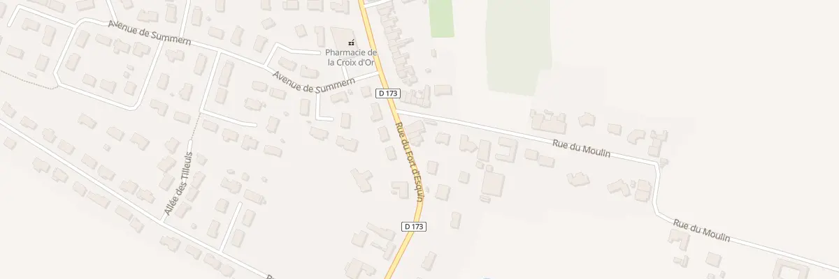 Plan du 5 Rue du Fort d’Esquin à Laventie
