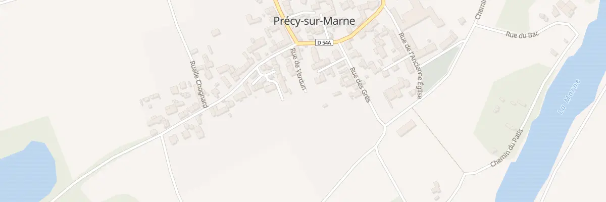 Plan du 1D Rue de Verdun à Précy-sur-Marne