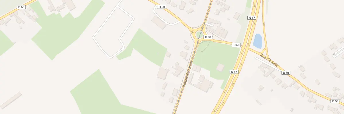 Plan du 96 Rte Nationale à Écurie