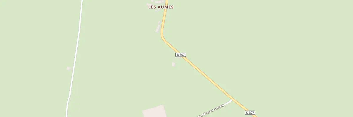 Plan du 8 Rte Les Aumes à Venas