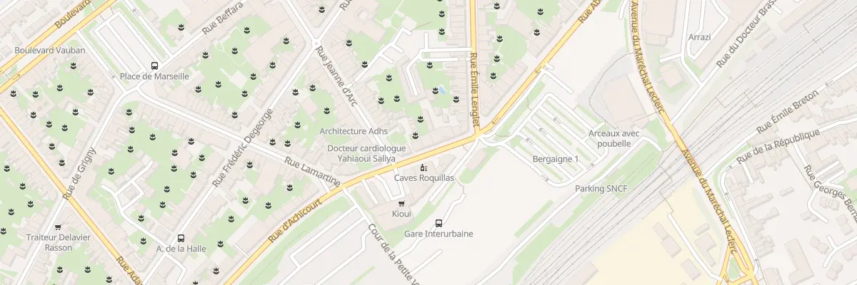 Plan du 10 Rue d’Achicourt à Arras