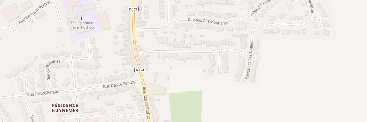 Plan du 12 Rue du Train de Loos à Laventie