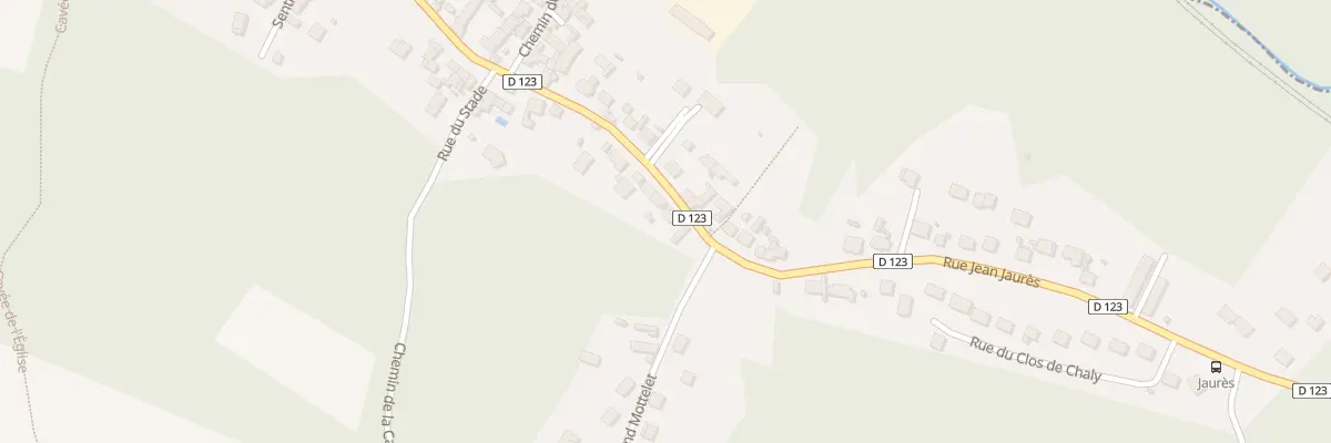 Plan du 512 Rue Jean Jaurès à Saintines