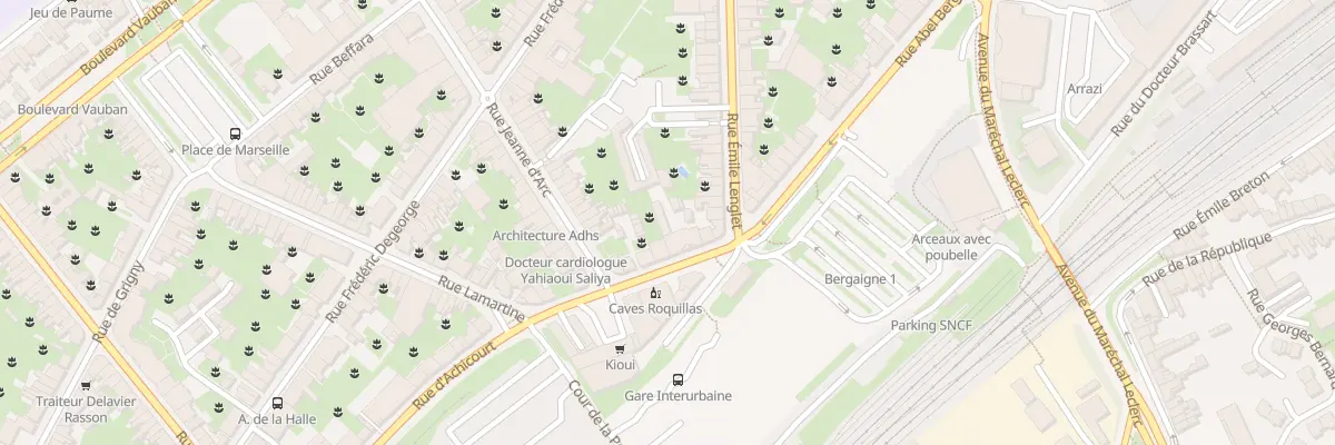 Plan du 6 Rue d’Achicourt à Arras