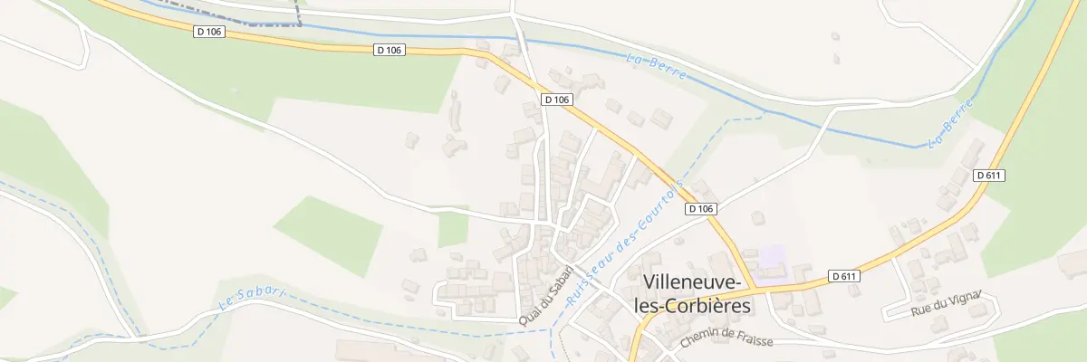 Plan du 18 Rue de la Révolution à Villeneuve-les-Corbières
