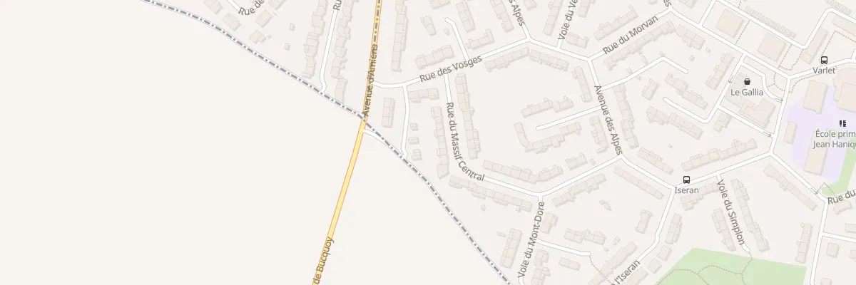 Plan du 37 Rue du Massif Central à Beaurains