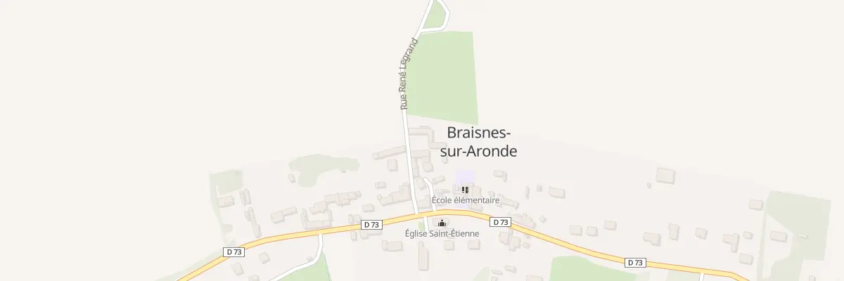 Plan du 2 Rue René Legrand à Braisnes-sur-Aronde