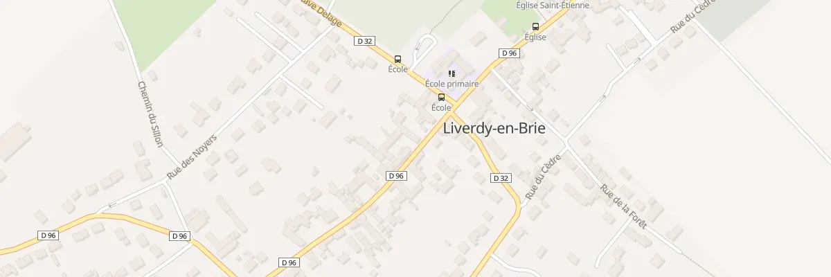 Plan du 5 Rue de Melun à Liverdy-en-Brie