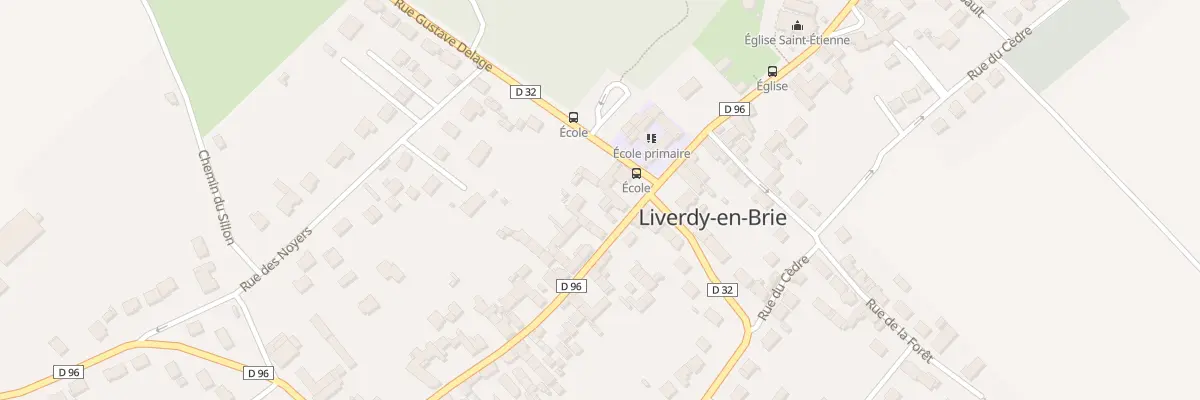 Plan du 1 Rue de Melun à Liverdy-en-Brie
