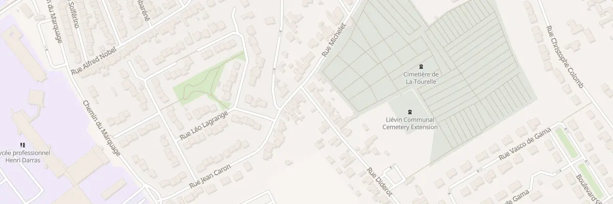Plan du 1 Rue Diderot à Liévin
