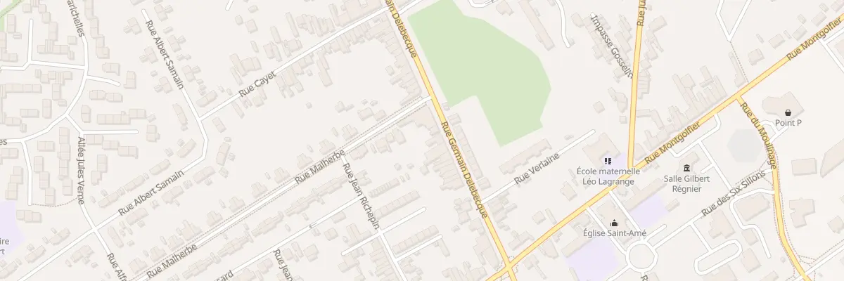 Plan du 26 Rue Germain Delebecque à Liévin