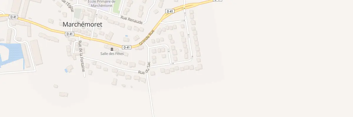 Plan du 16 Rue de Verrieres à Marchémoret