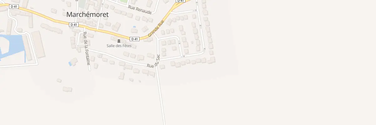 Plan du 30 Rue de la Grande Mare à Marchémoret