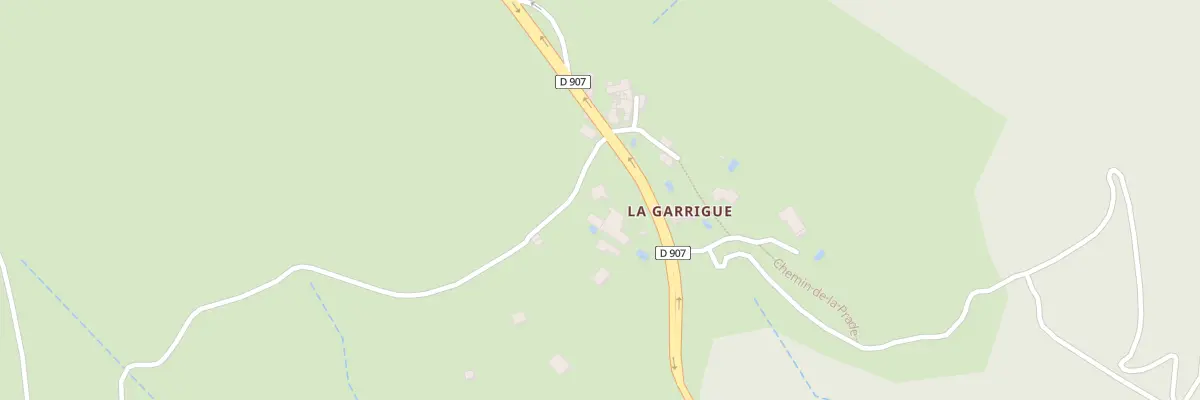 Plan du 5239 Hameau de la Garrigue à La Caunette